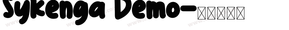 Sykenga Demo字体转换